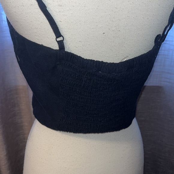 JDY NWOT linen blend halter tank NWOT - Picture 3 of 6